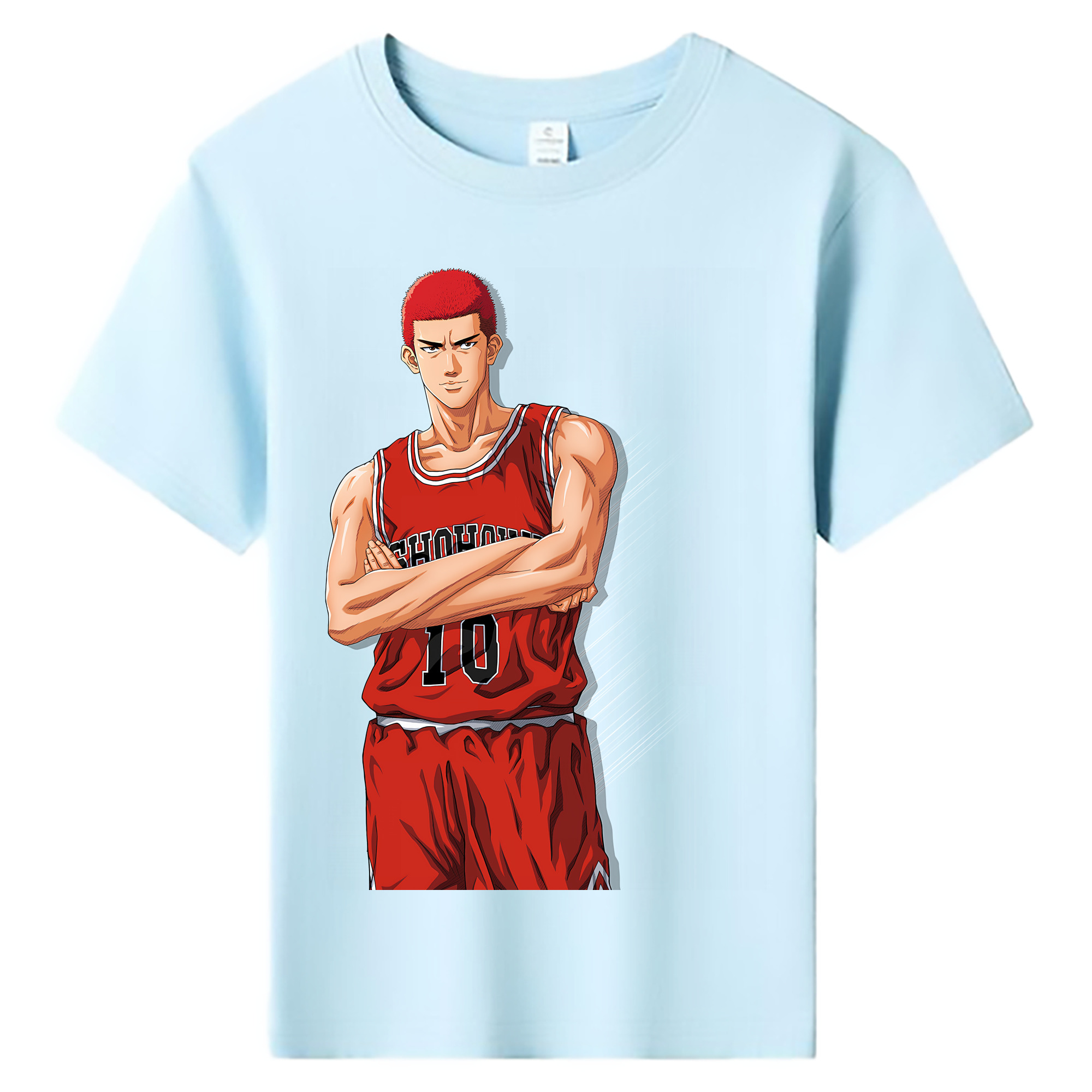 （画像用） SLAM DUNK／スラムダンク 綿100％キッズTシャツ（フロントプリント）